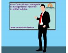 Curs Controlul intern managerial si managementul riscului in entitati publice.