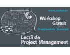 Fa primul pas spre dezvoltare in domeniul Managementului de Proiect!