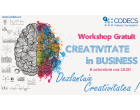 Invitatie la Workshop-ul Gratuit Creativitatea in Business I Bucuresti - 6 octombrie 2016!