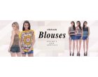Modele de bluze clasice, de dantela si blugi dama drepti pe site-ul ShopAlert
