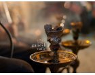 Narghilea și cafea cu arome specifice verii