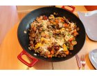 Paella cu pui si legume