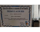 ICPE-CA premiat de Asociatia Generala a Inginerilor din Romania - AGIR