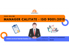 Curs online Manager calitate – ISO 9001:2015