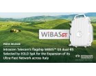 Sistemul wireless flagship WiBAS G5 dual-BS de la Intracom Telecom a fost ales de EOLO SpA pentru extinderea rețelei sale ultra-rapide în Italia