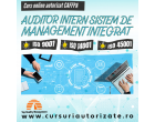 Auditor intern sistem de management integrat - Curs autorizat de CAFFPA