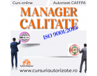 Curs online Manager Calitate autorizat CAFFPA