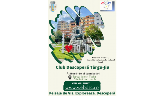 Clubul Descopera Targu-Jiu devine punctul de intalnire al tinerilor activi din oras