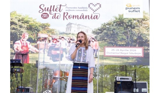 Peste 100 de producători și artizani locali, apreciați de 25.000 de participanți sosiți pe Domeniul Regal Săvârșin la festivalul Suflet de România 2026