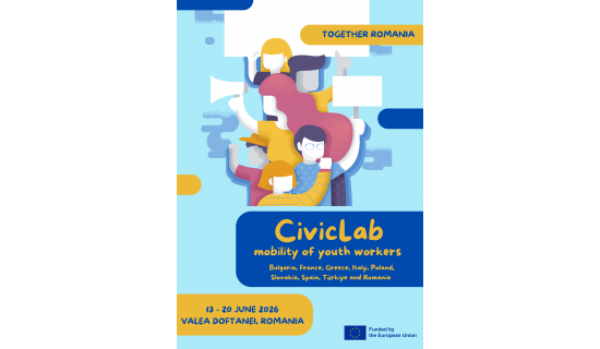 CivicLab: lucrători de tineret din 9 țări europene se reunesc în România pentru a dezvolta noi inițiative civice și comunitare